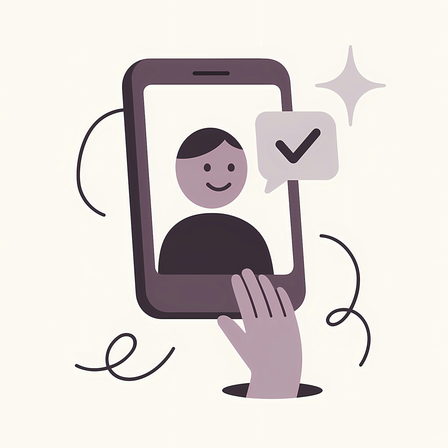 A person enabling two-factor authentication on a device, symbolizing enhanced security measures to protect domain accounts during a transfer process.