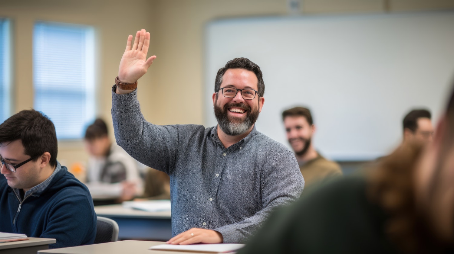 A person engaging with an audience while teaching an online course, demonstrating the dual income potential from course sales and affiliate recommendations.