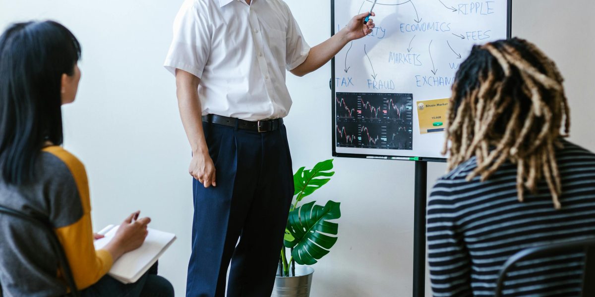 A professional deliberating between different hosting solutions, weighing the pros and cons of each.