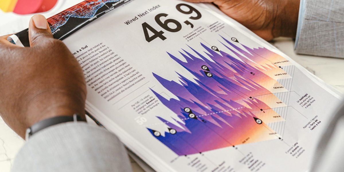 A person analyzing performance data to optimize their affiliate marketing strategy.