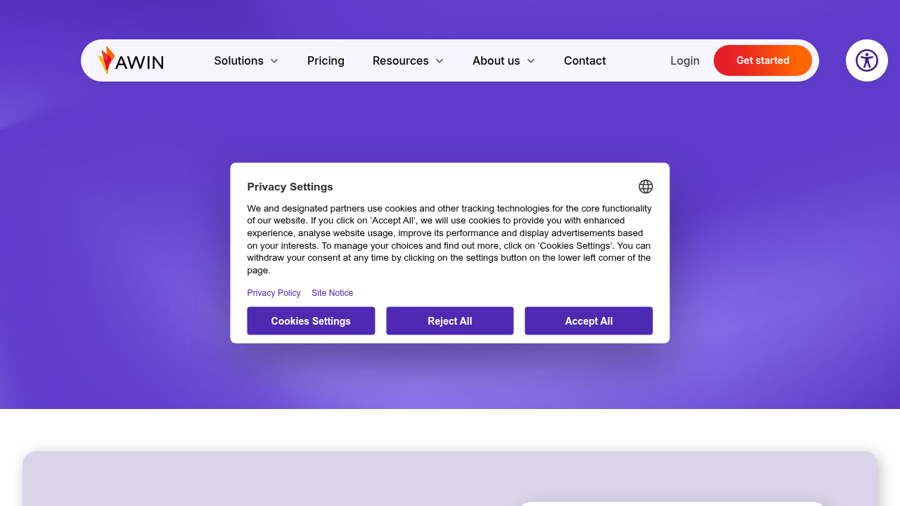 A screenshot of the ShareASale homepage, a major affiliate network used to find and manage affiliate programs.