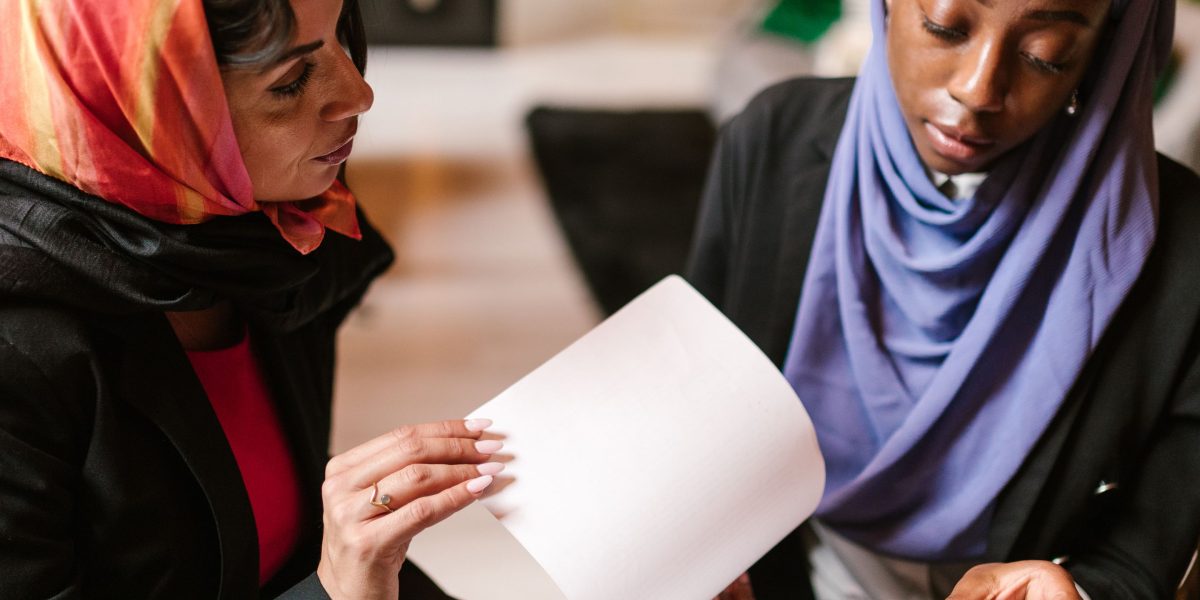 A professional discusses ethical guidelines and transparency in a business setting.